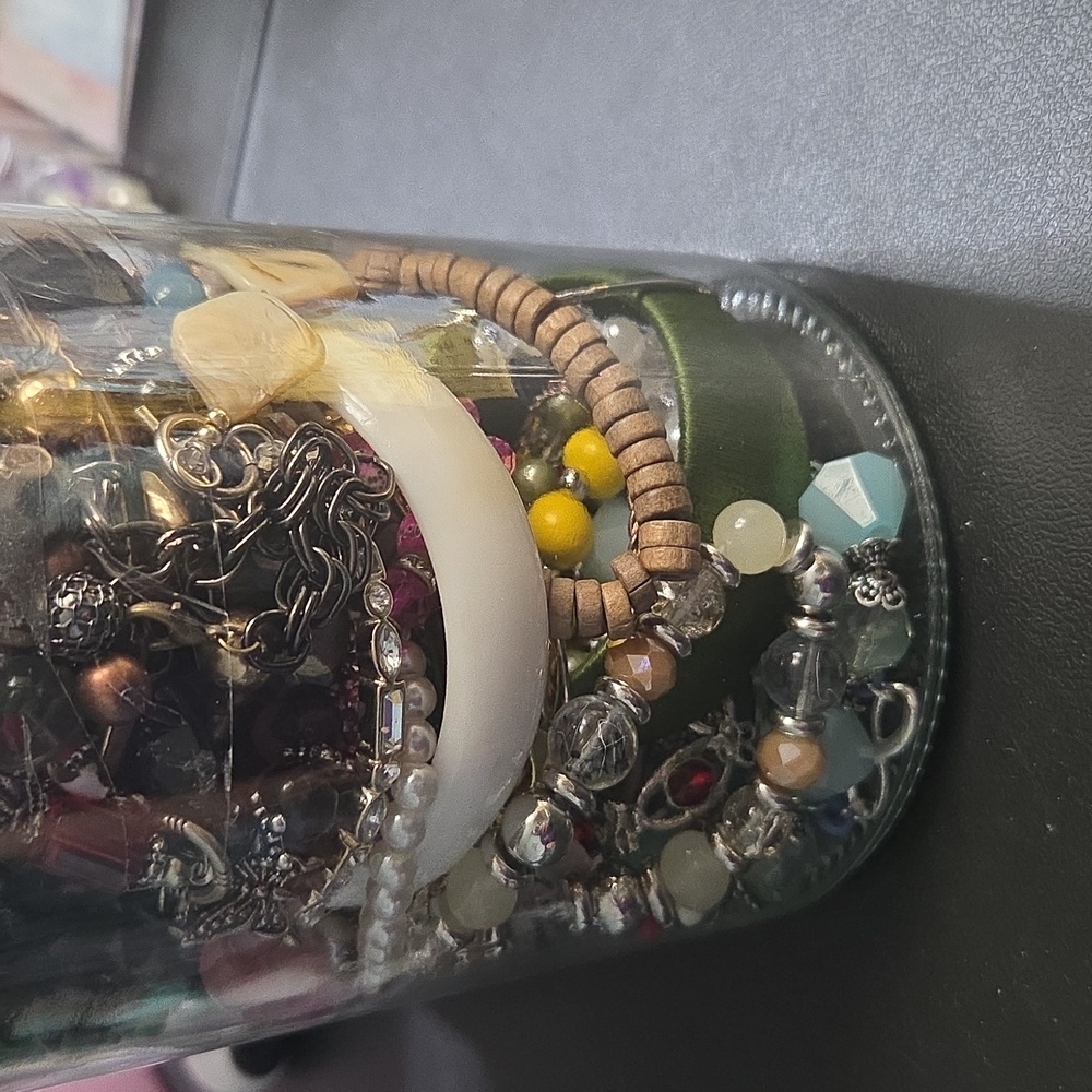 Mystery (Bracelets Only) Jewelry Glass Jar #24 - Picture 3 of 5